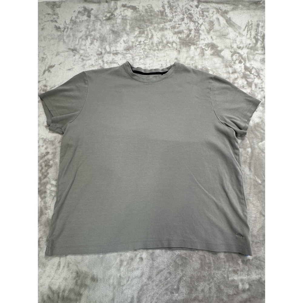Banana Republic Men's Luxe Touch Performance Tee Cotton Gray Size 2XL T-Shirt